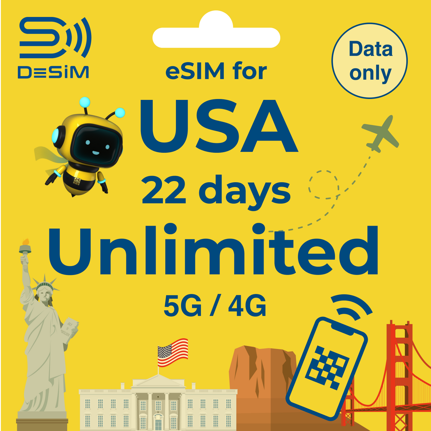 USA eSIM for UNLIMITED
