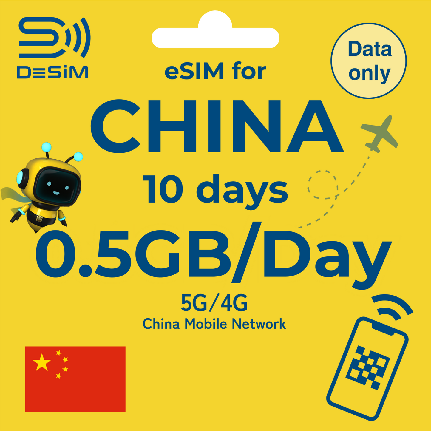 CHINA eSIM for Short