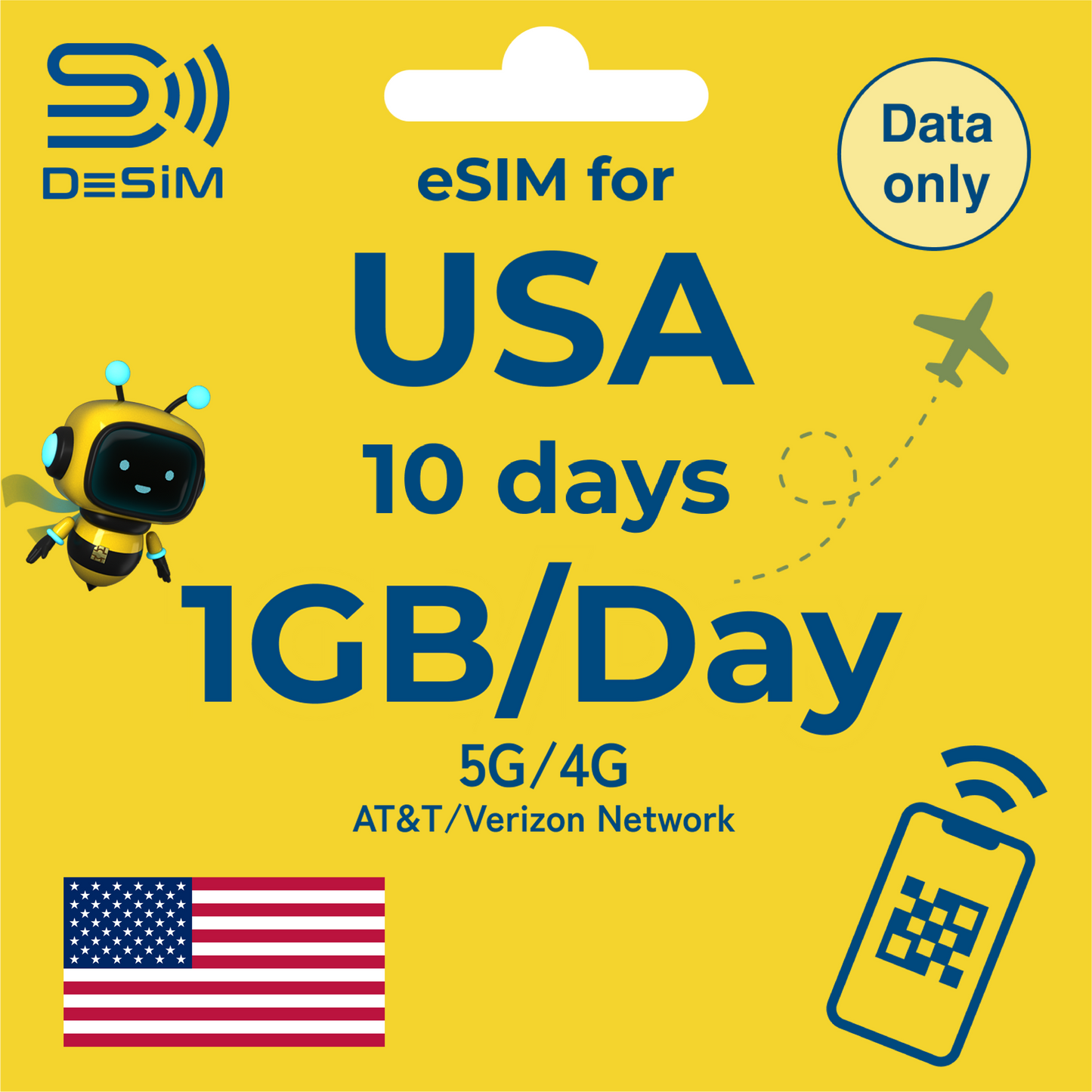 USA eSIM for Short