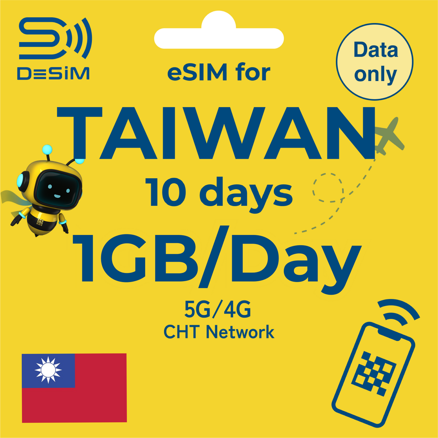 TAIWAN eSIM for Short TOTAL