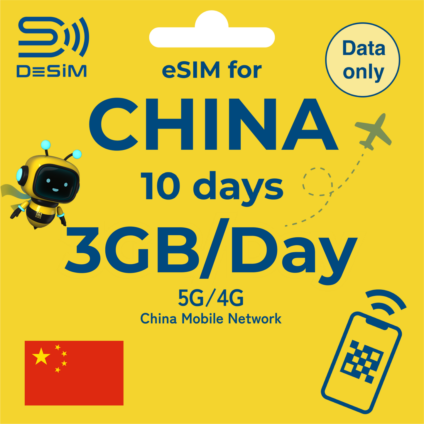 CHINA eSIM for Short