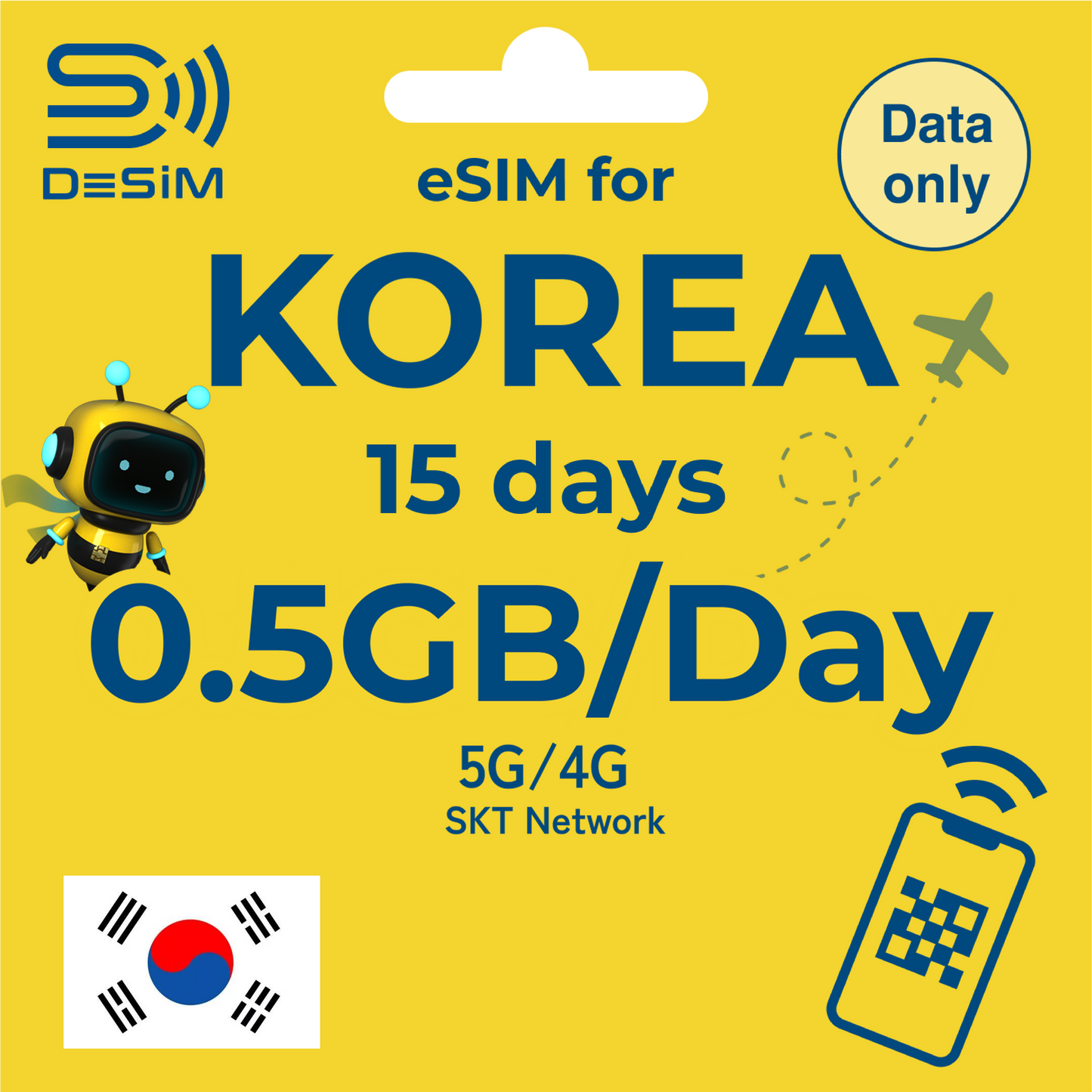 KOREA eSIM for Medium