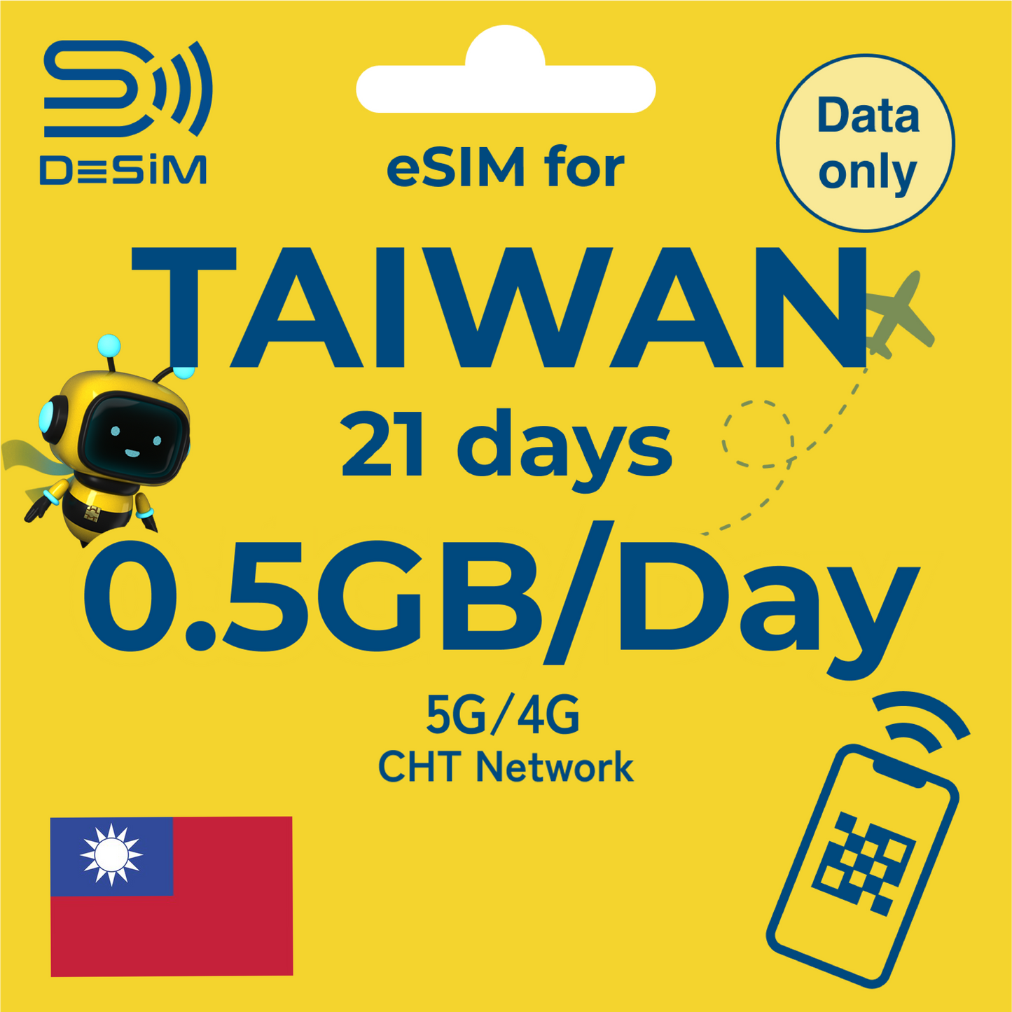 TAIWAN eSIM for Long TOTAL