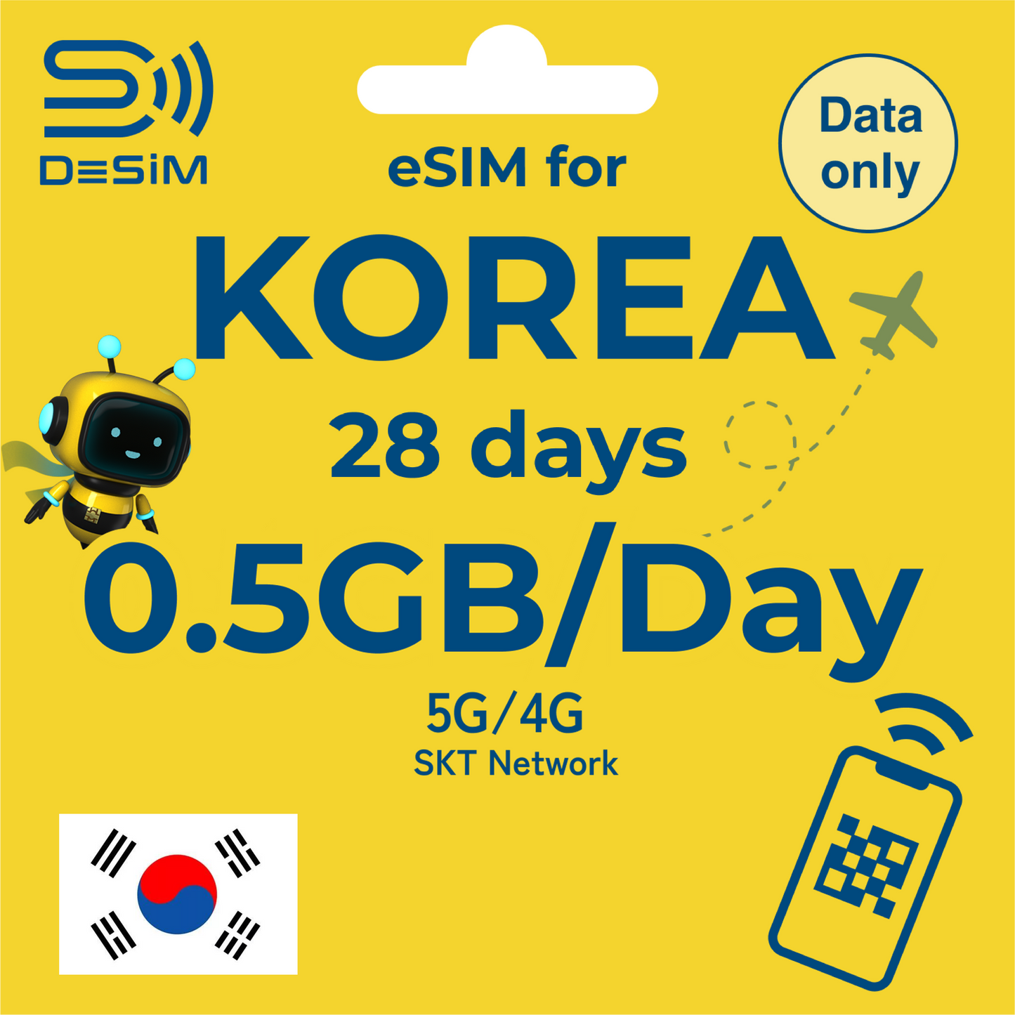 KOREA eSIM for Long