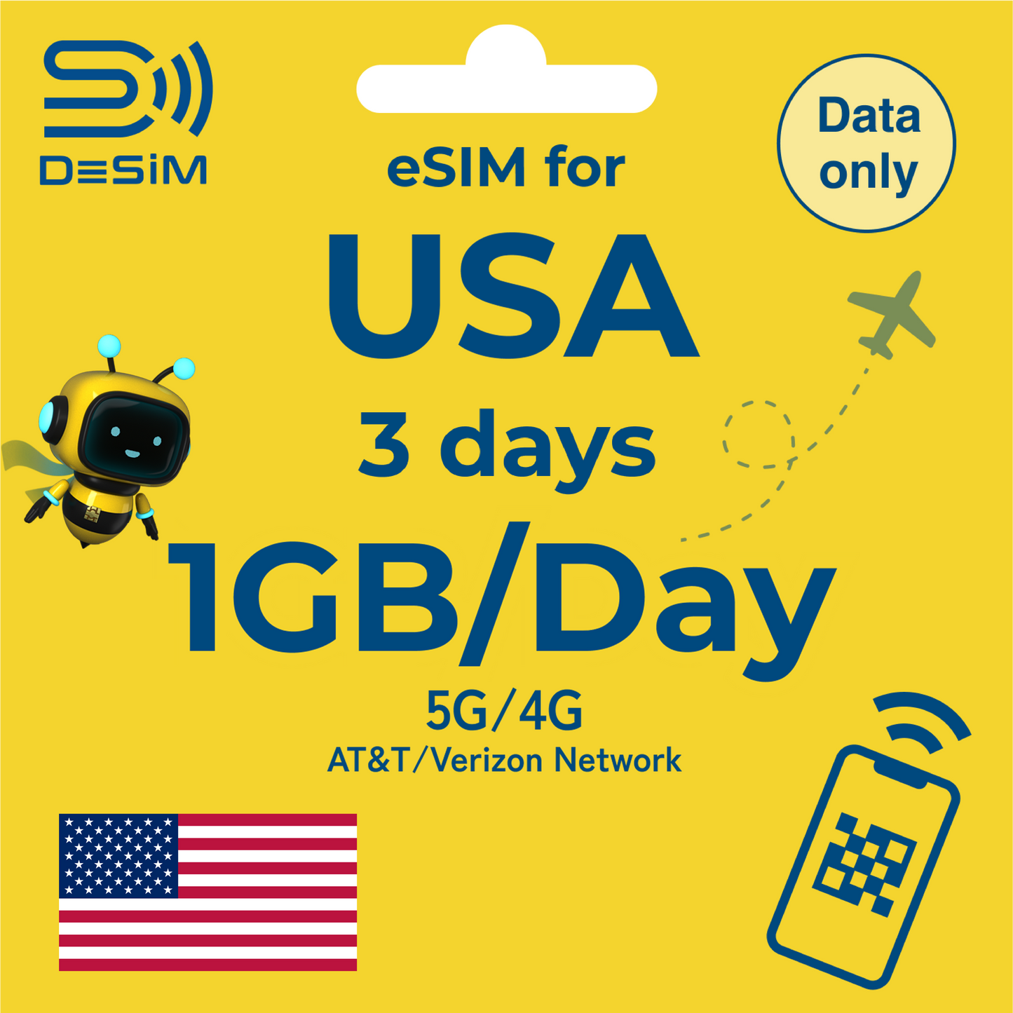 USA eSIM for Short