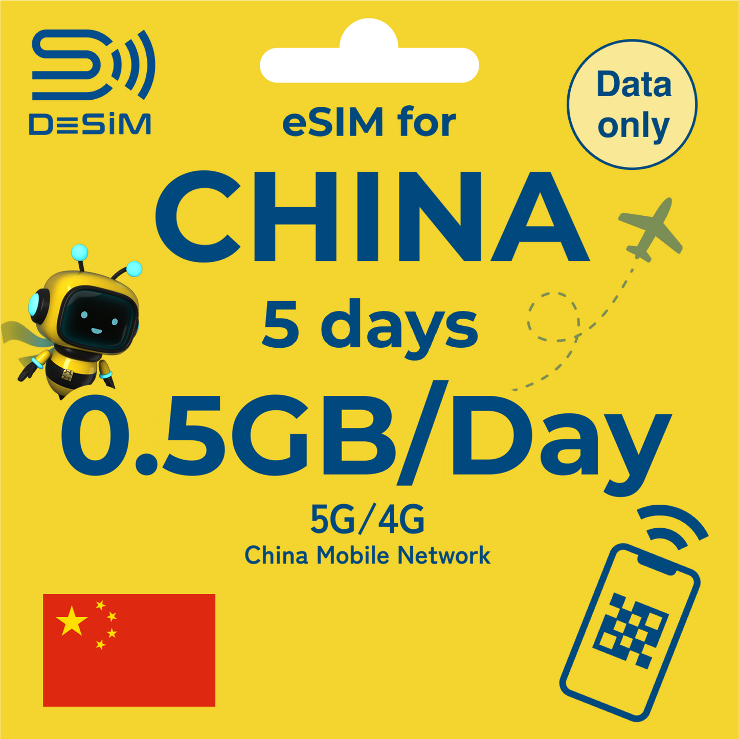 CHINA eSIM for Short