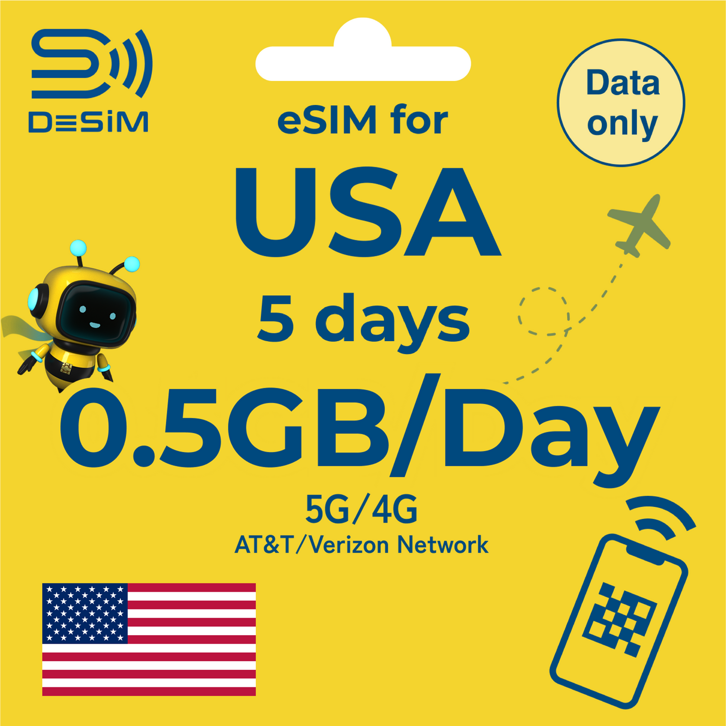 USA eSIM for Short