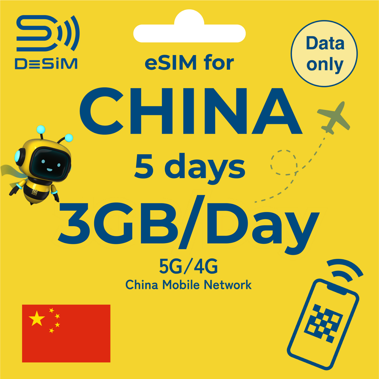 CHINA eSIM for Short