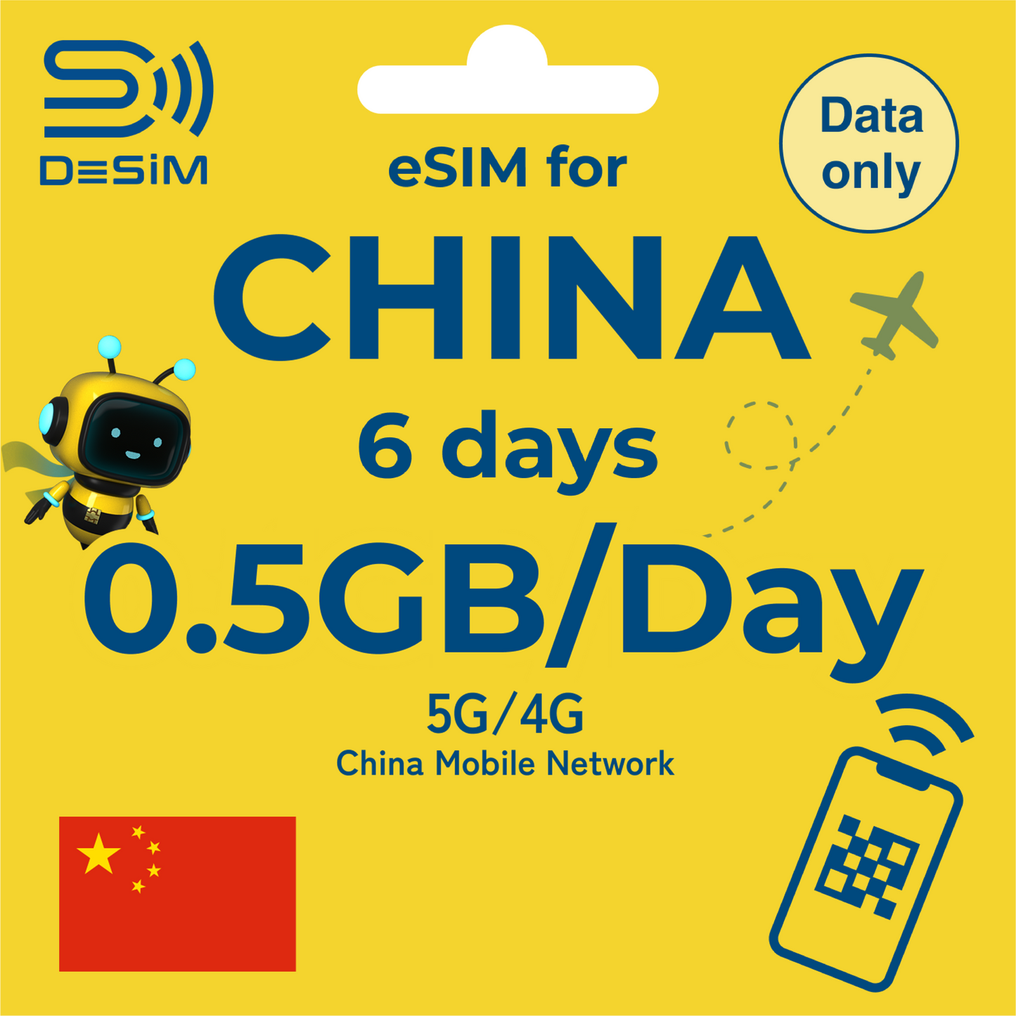 CHINA eSIM for Short