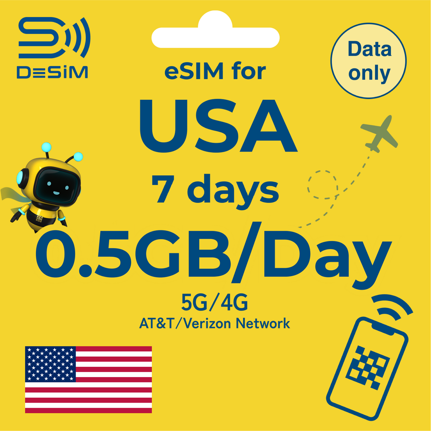 USA eSIM for Short