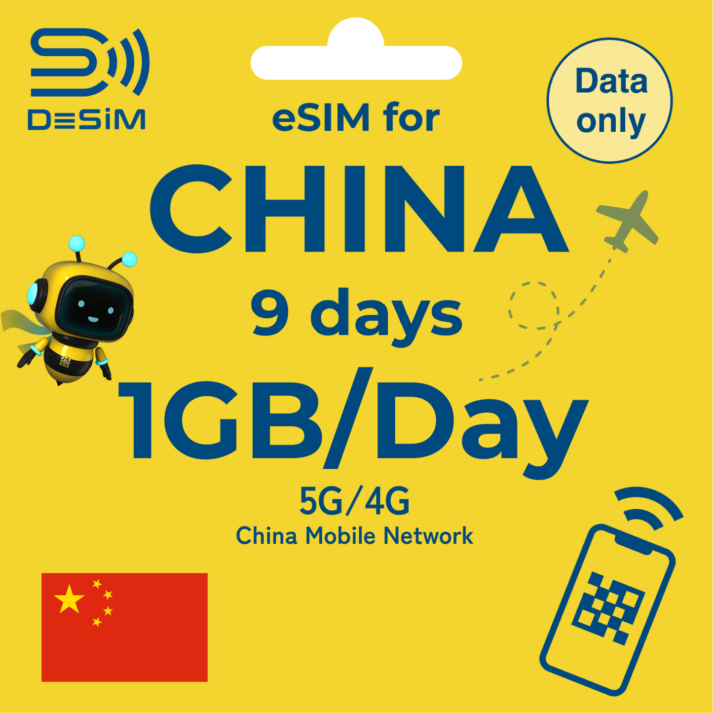 CHINA eSIM for Short