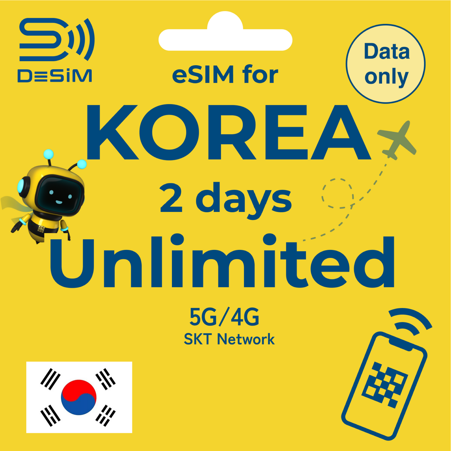 KOREA eSIM for UNLIMITED