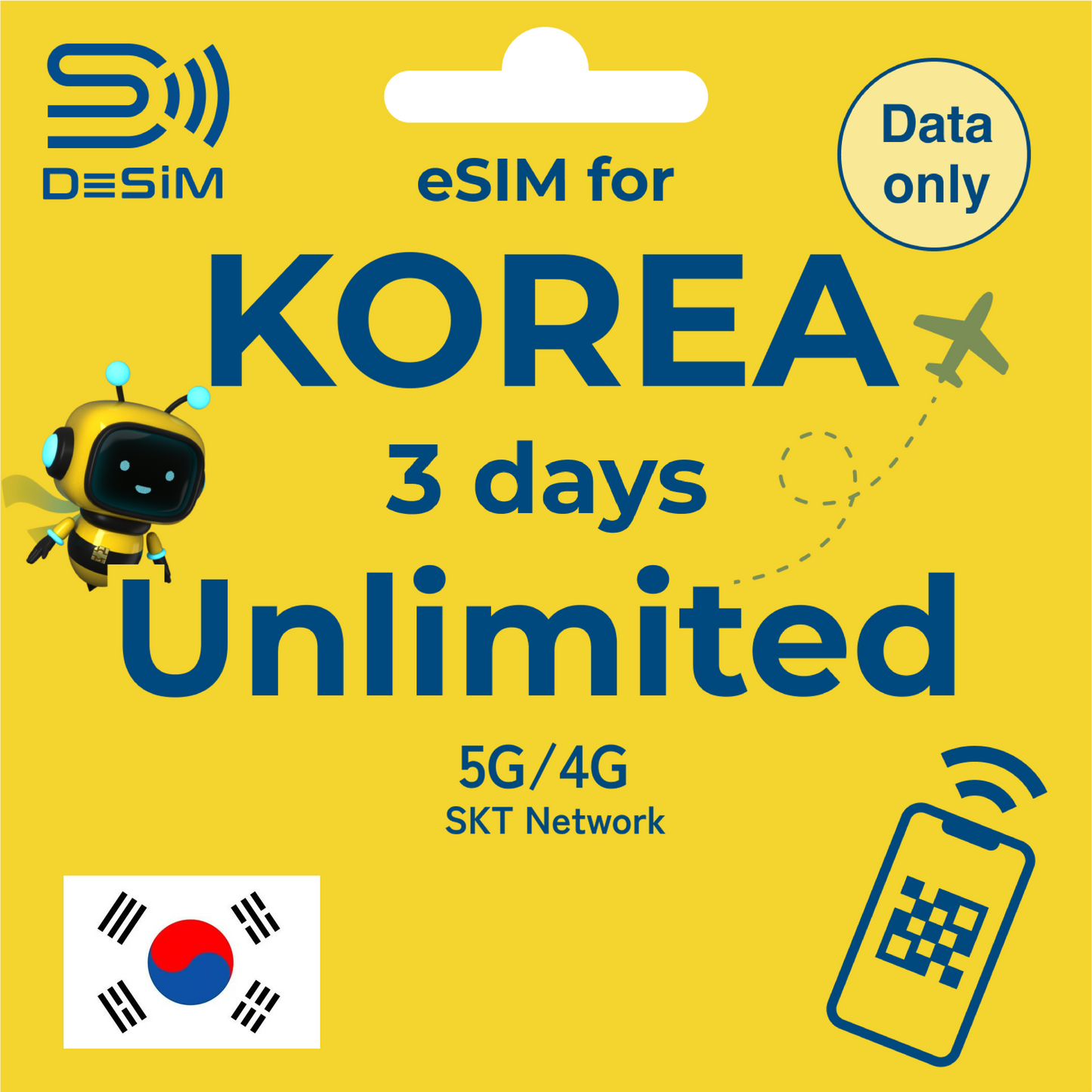 KOREA eSIM for UNLIMITED