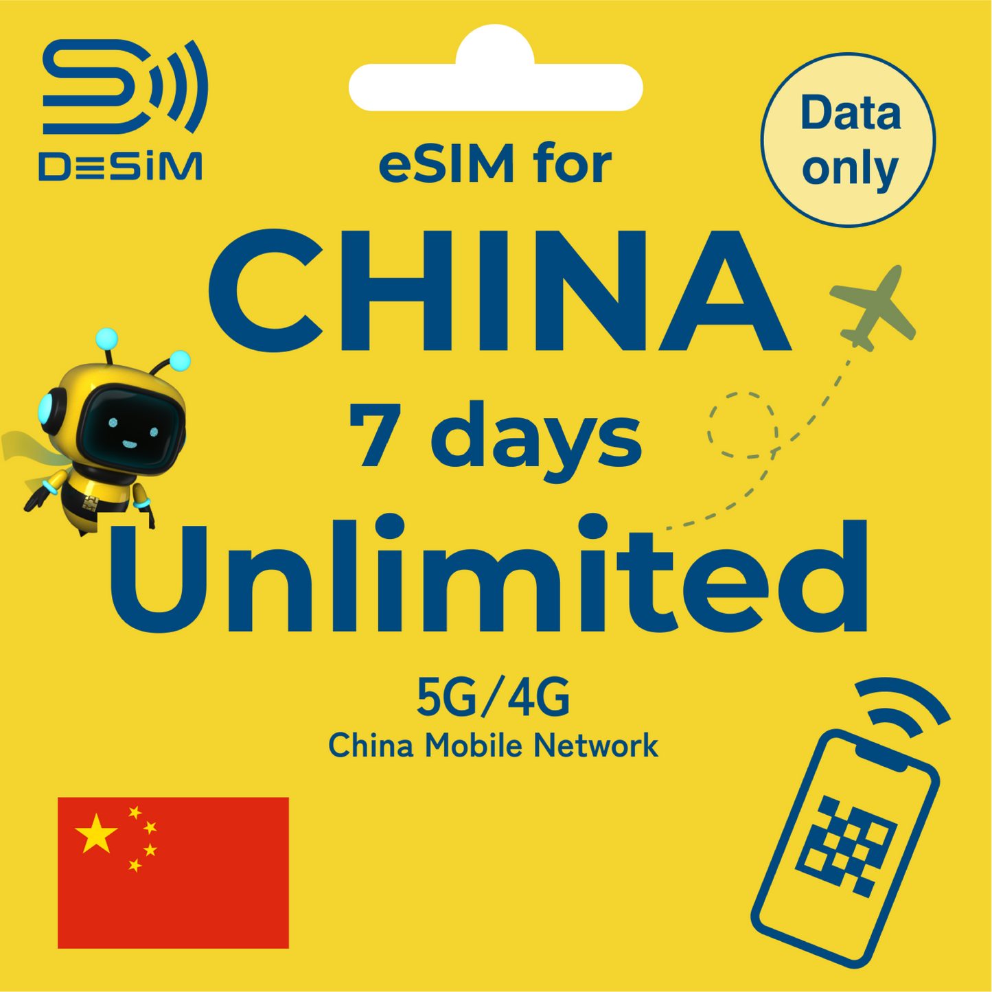 CHINA eSIM for UNLIMITED