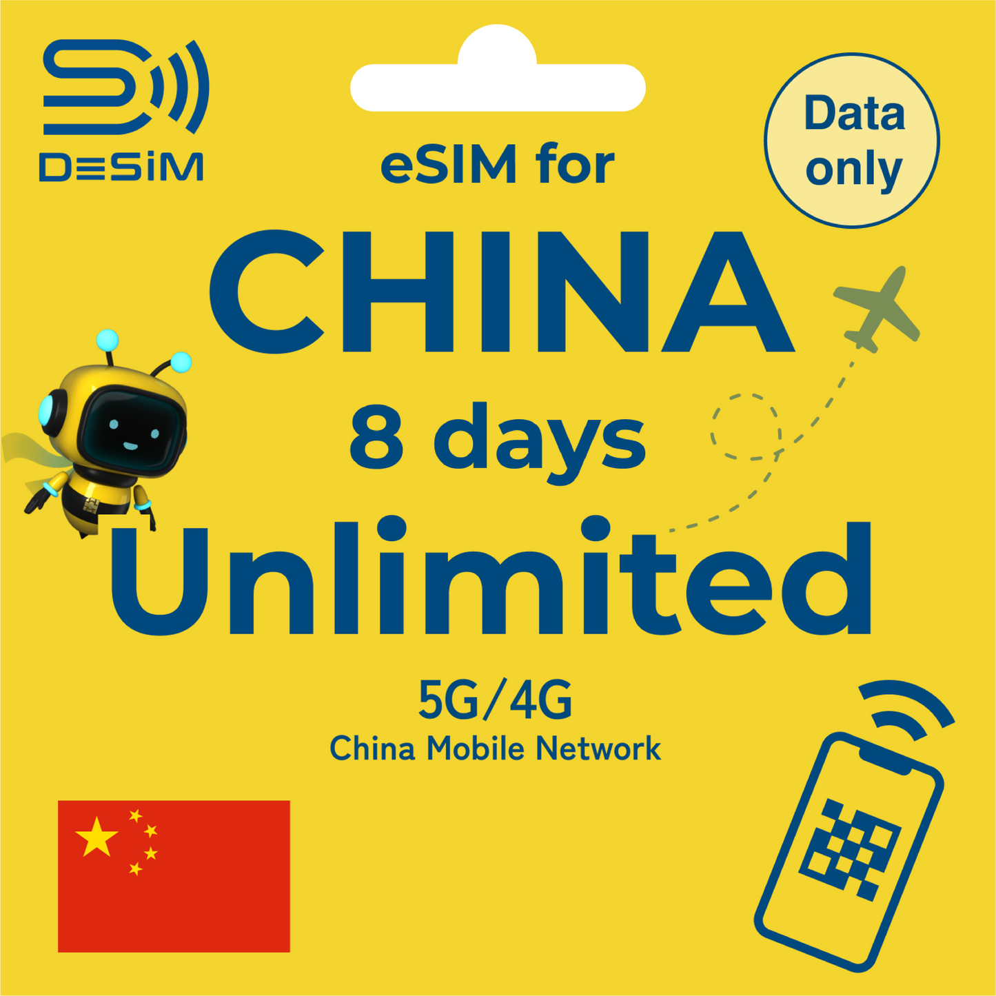 CHINA eSIM for UNLIMITED