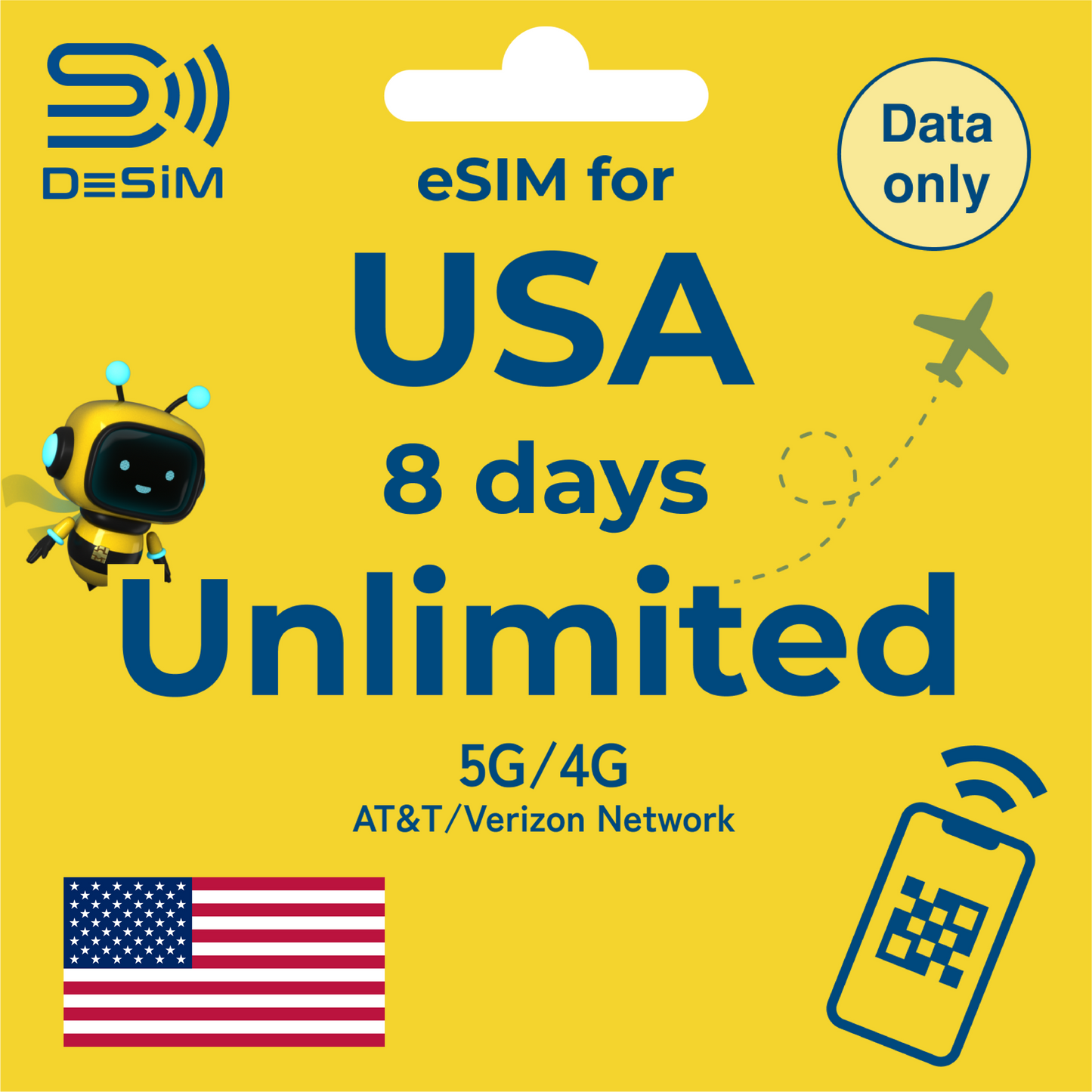 USA eSIM for UNLIMITED