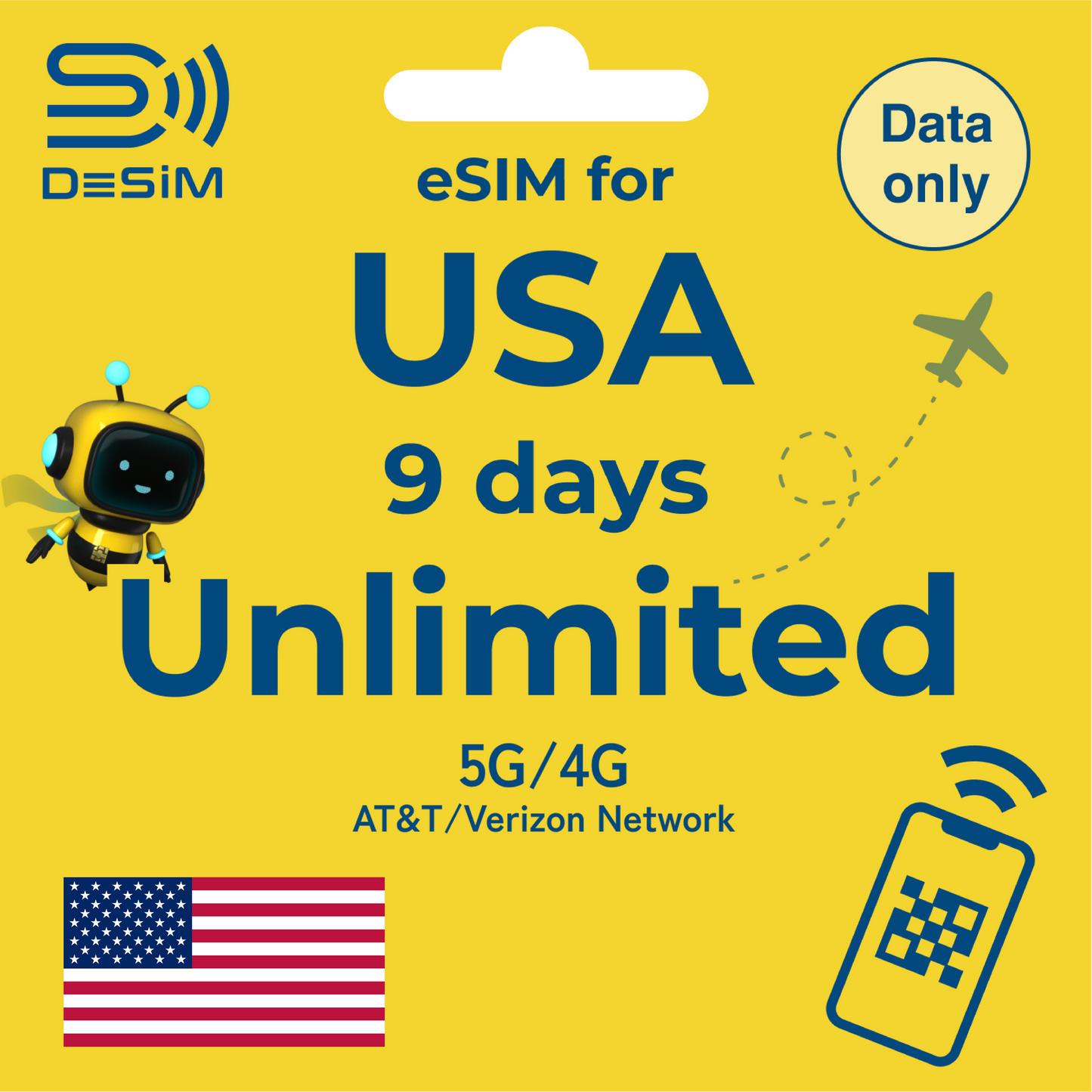 USA eSIM for UNLIMITED