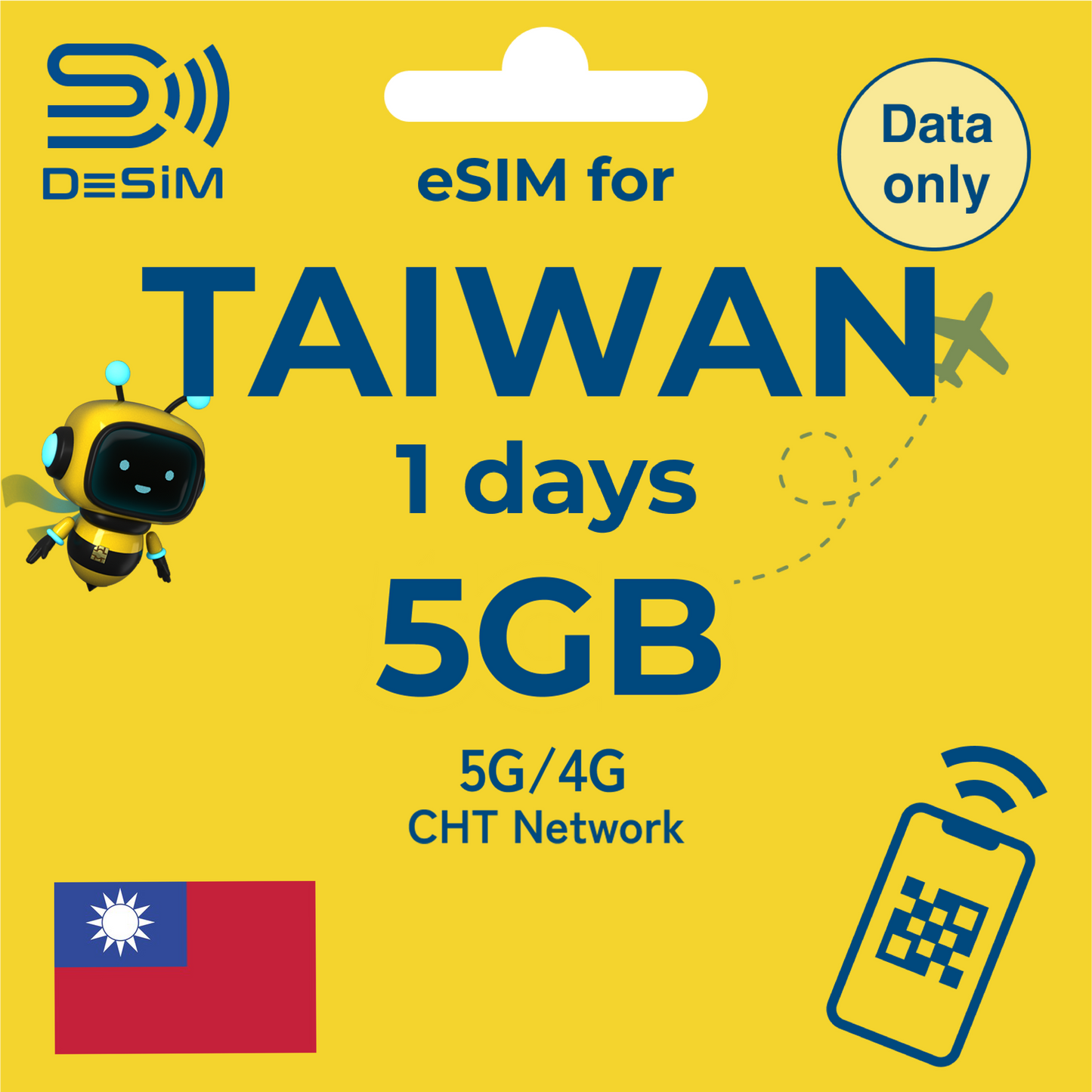 TAIWAN eSIM for Short TOTAL