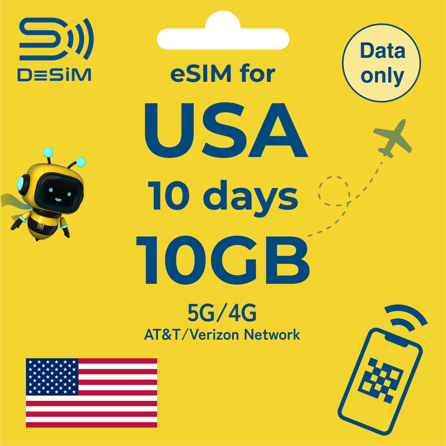 USA eSIM for Short