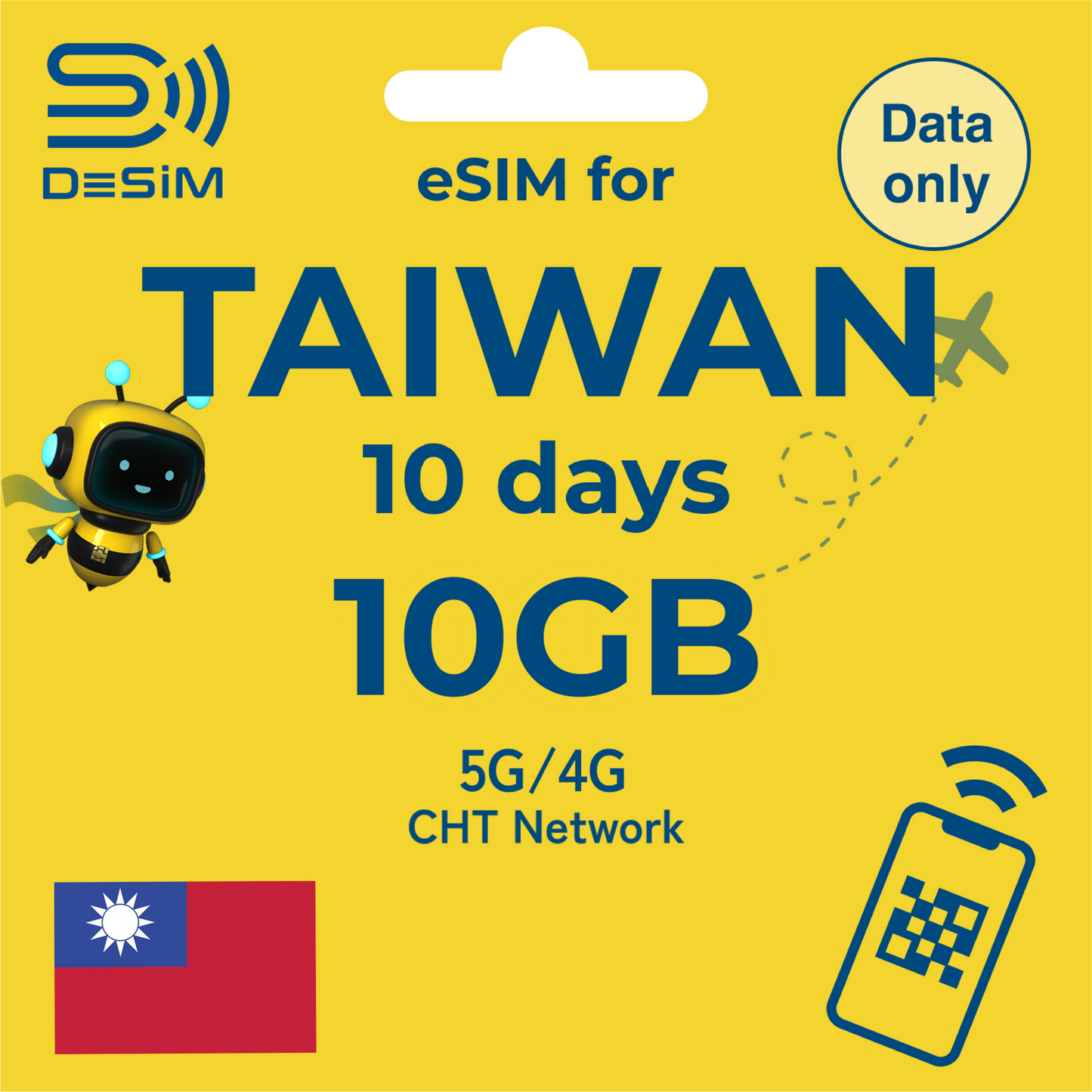 TAIWAN eSIM for Short TOTAL
