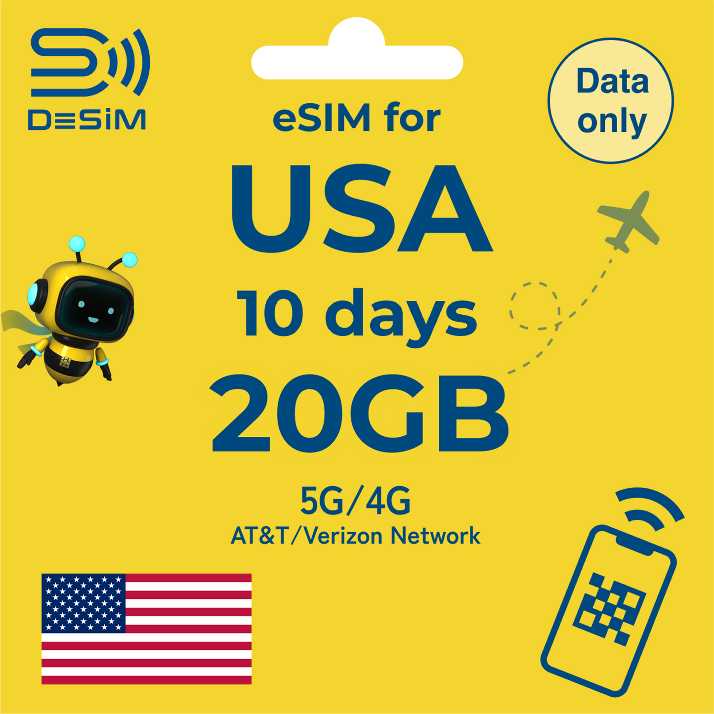 USA eSIM for Short