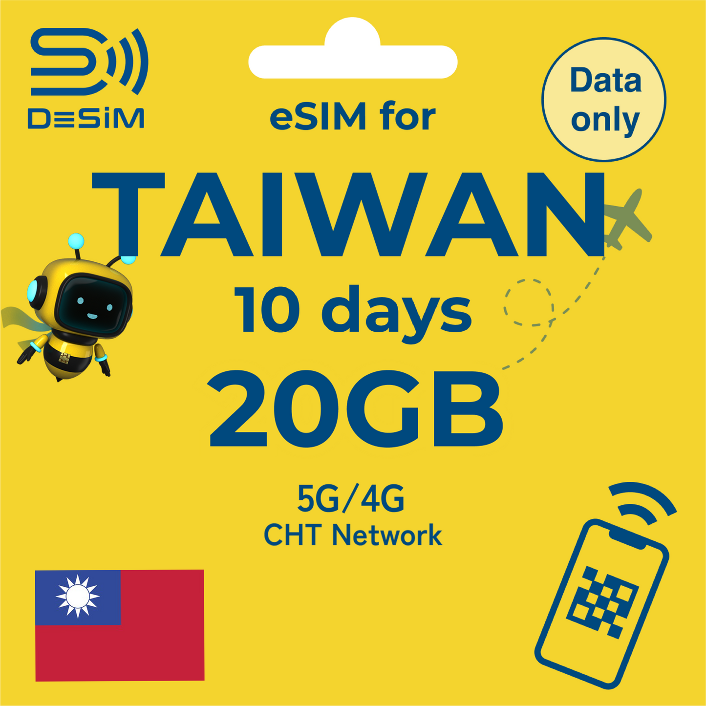 TAIWAN eSIM for Short TOTAL