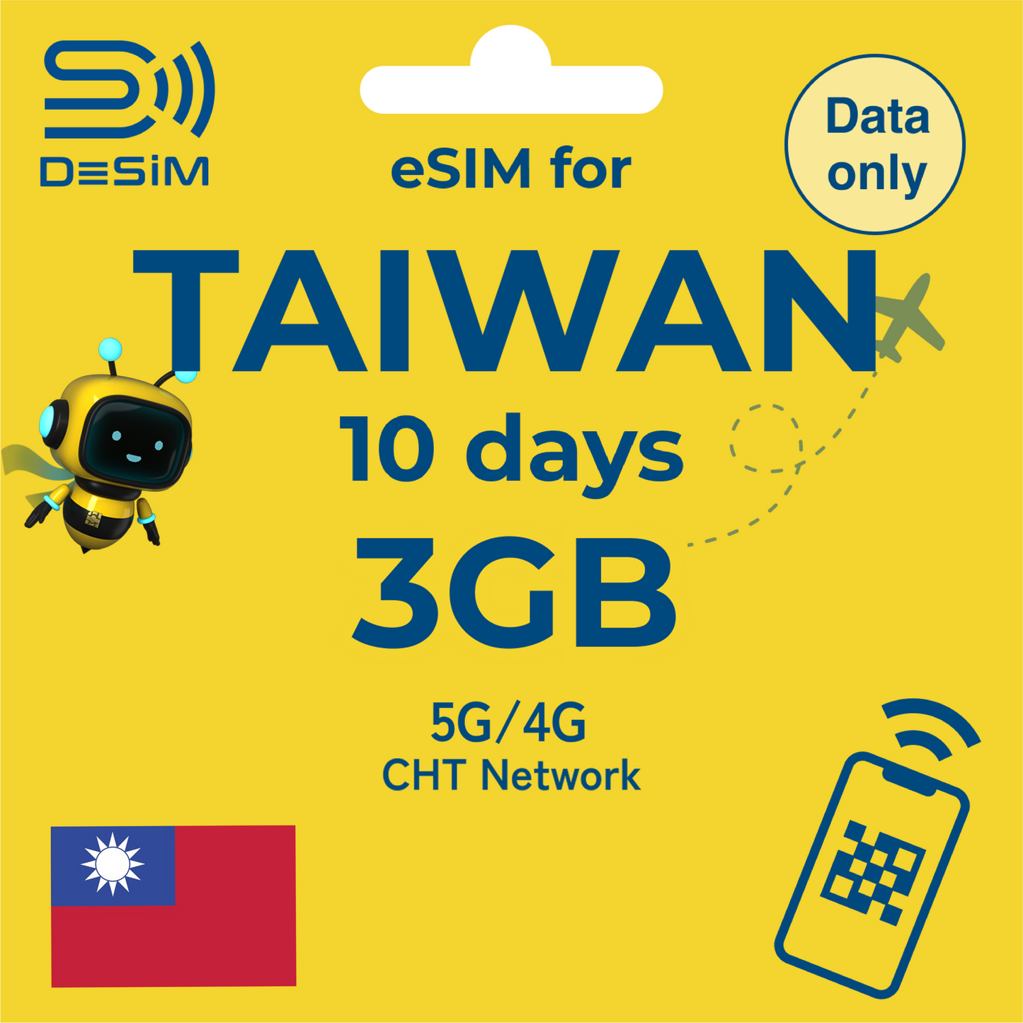TAIWAN eSIM for Short TOTAL