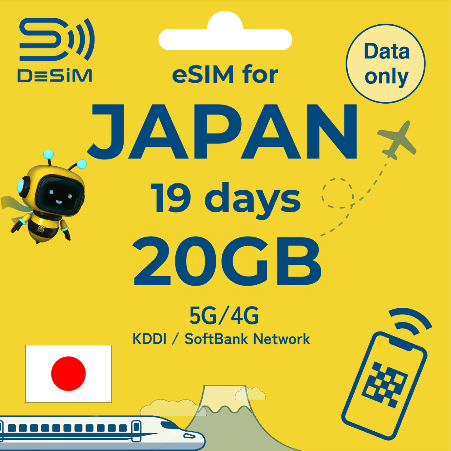 JAPAN eSIM for Medium