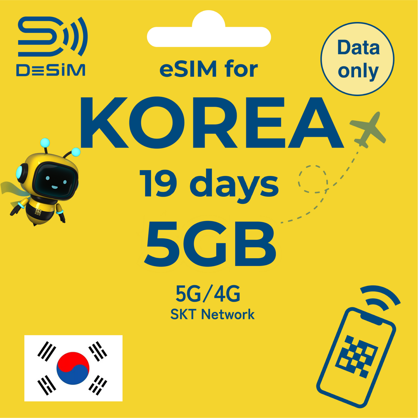 KOREA eSIM for Medium