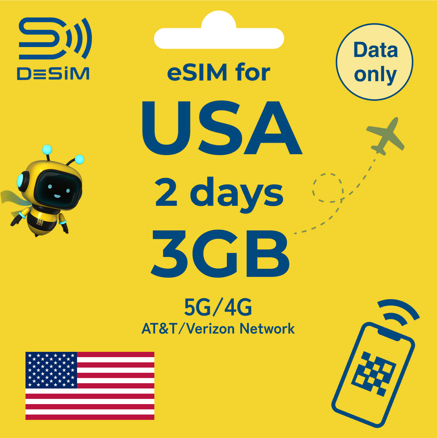 USA eSIM for Short