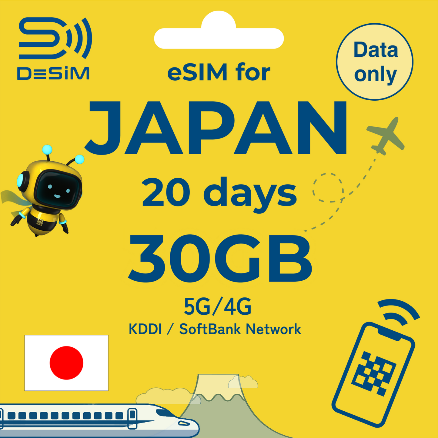 JAPAN eSIM for Medium
