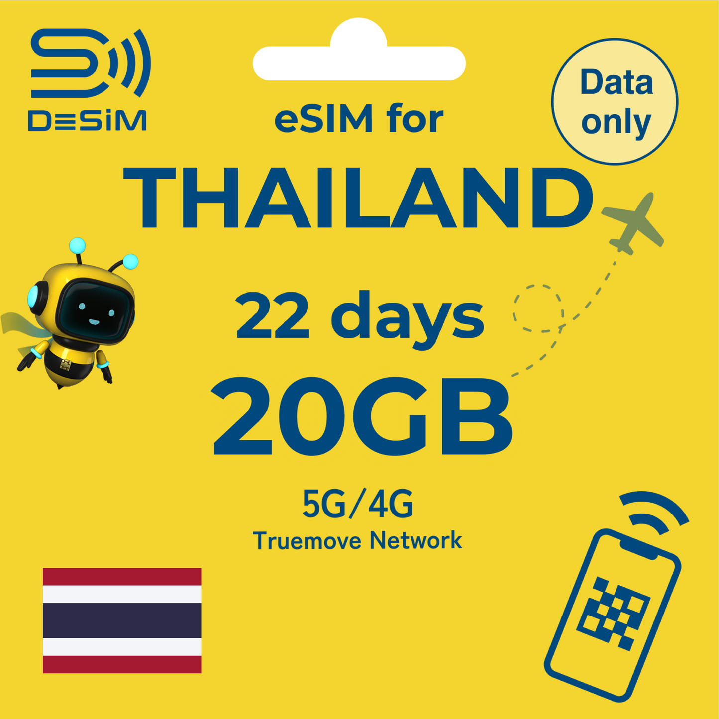 THAILAND eSIM for Long