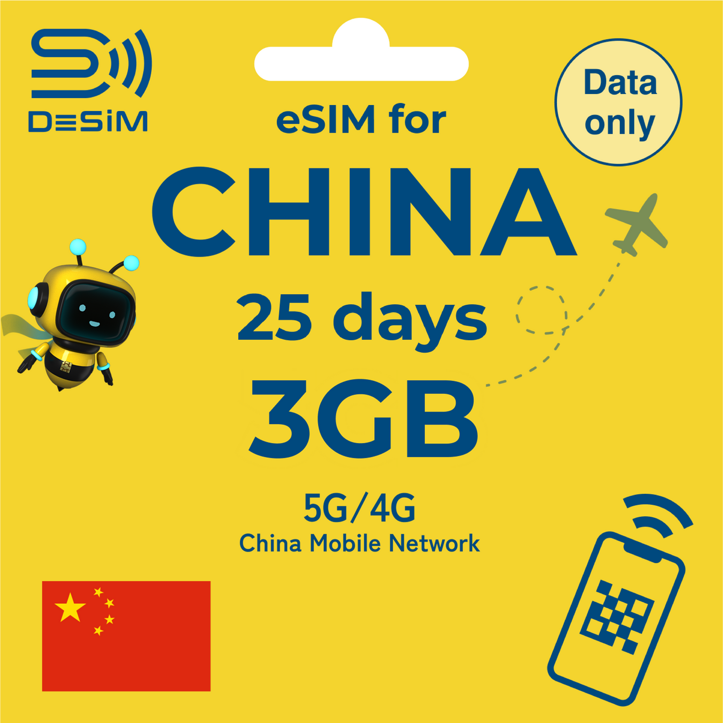 CHINA eSIM for Long