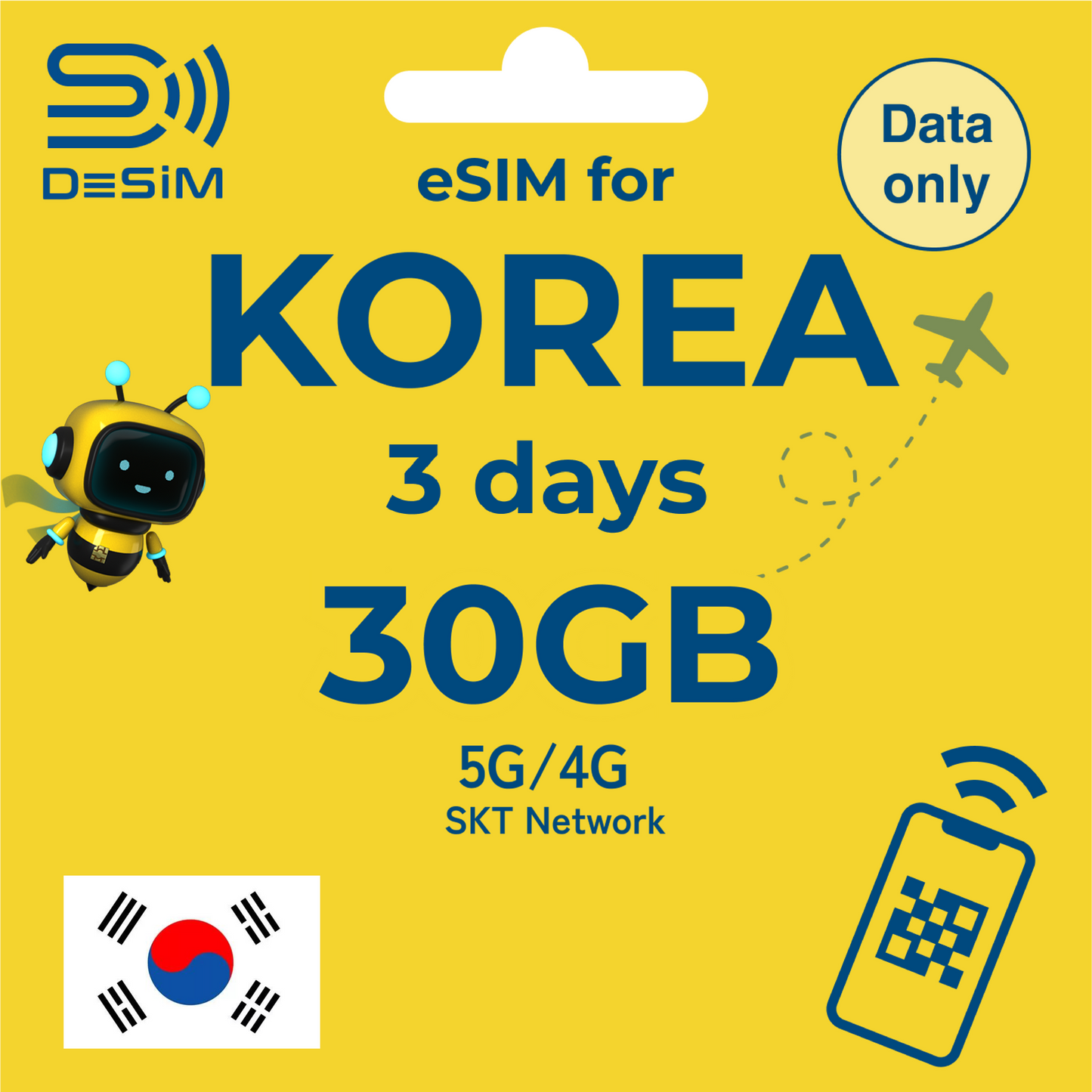 KOREA eSIM for Short