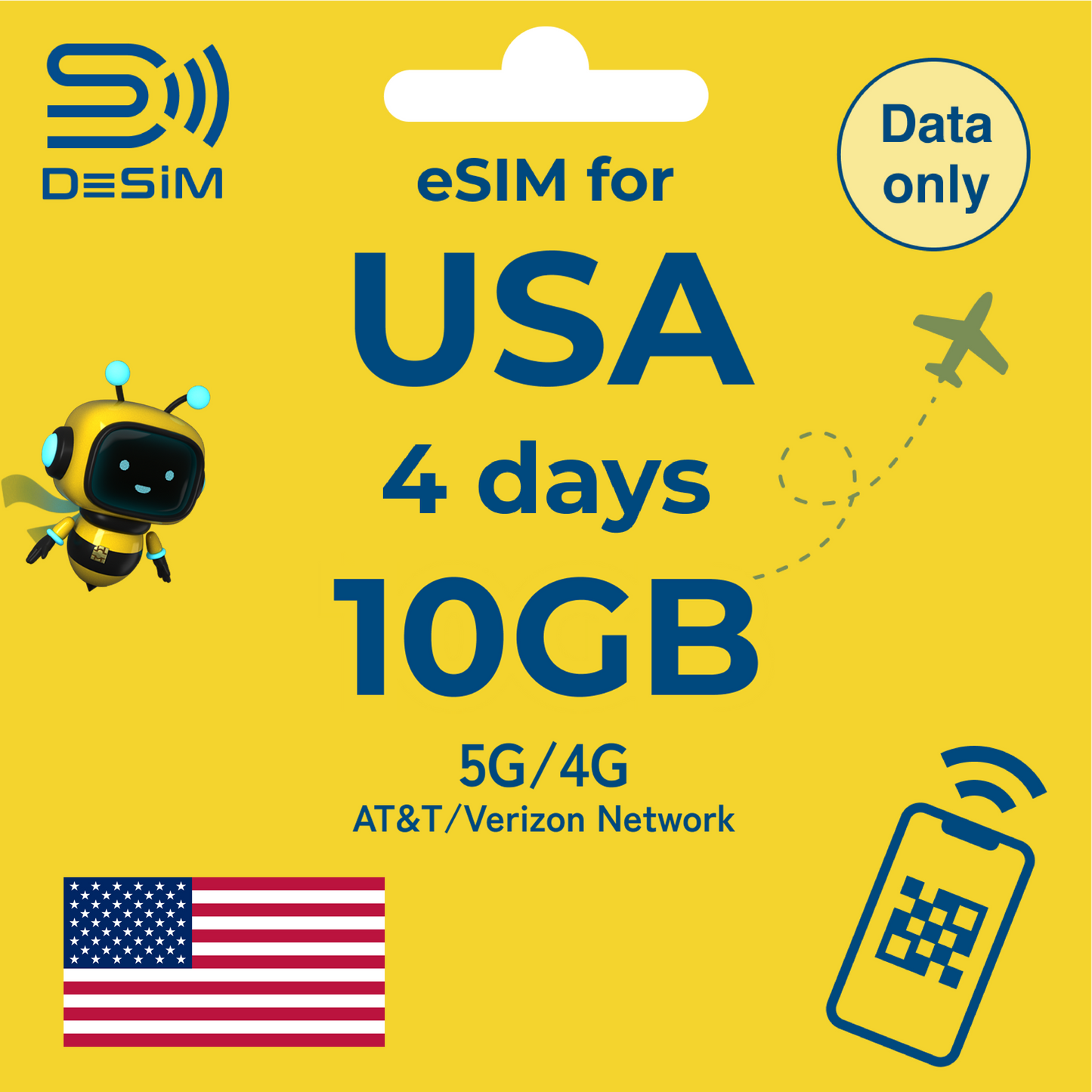 USA eSIM for Short