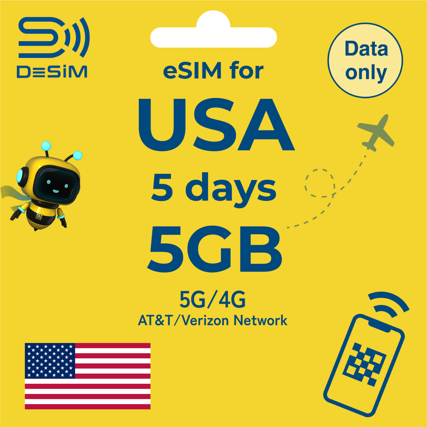 USA eSIM for Short