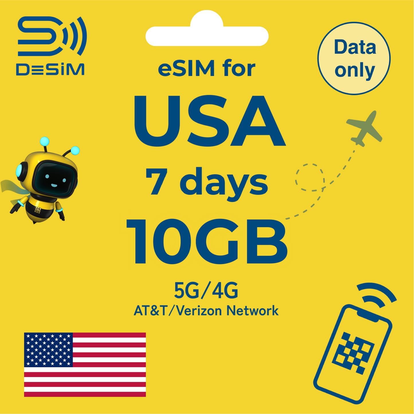 USA eSIM for Short