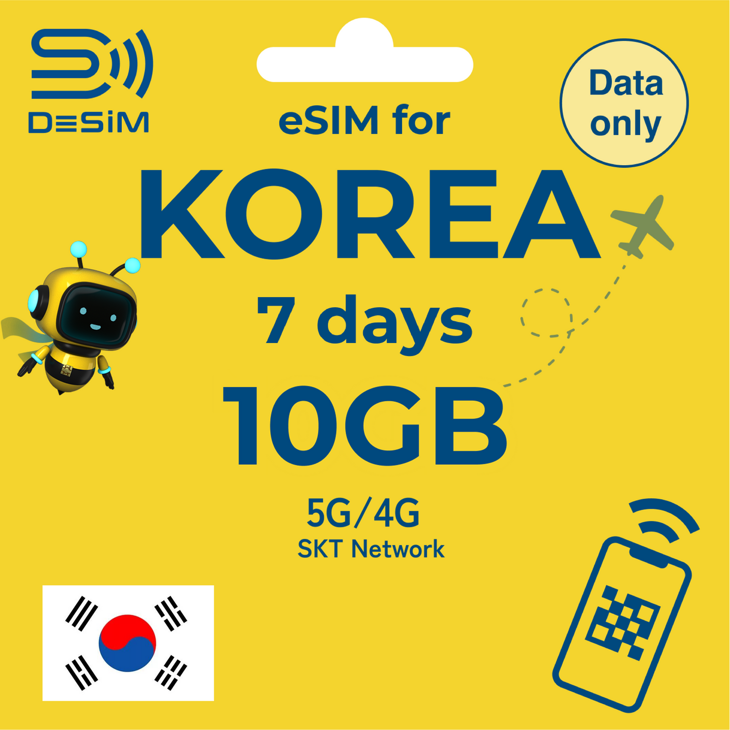 KOREA eSIM for Short