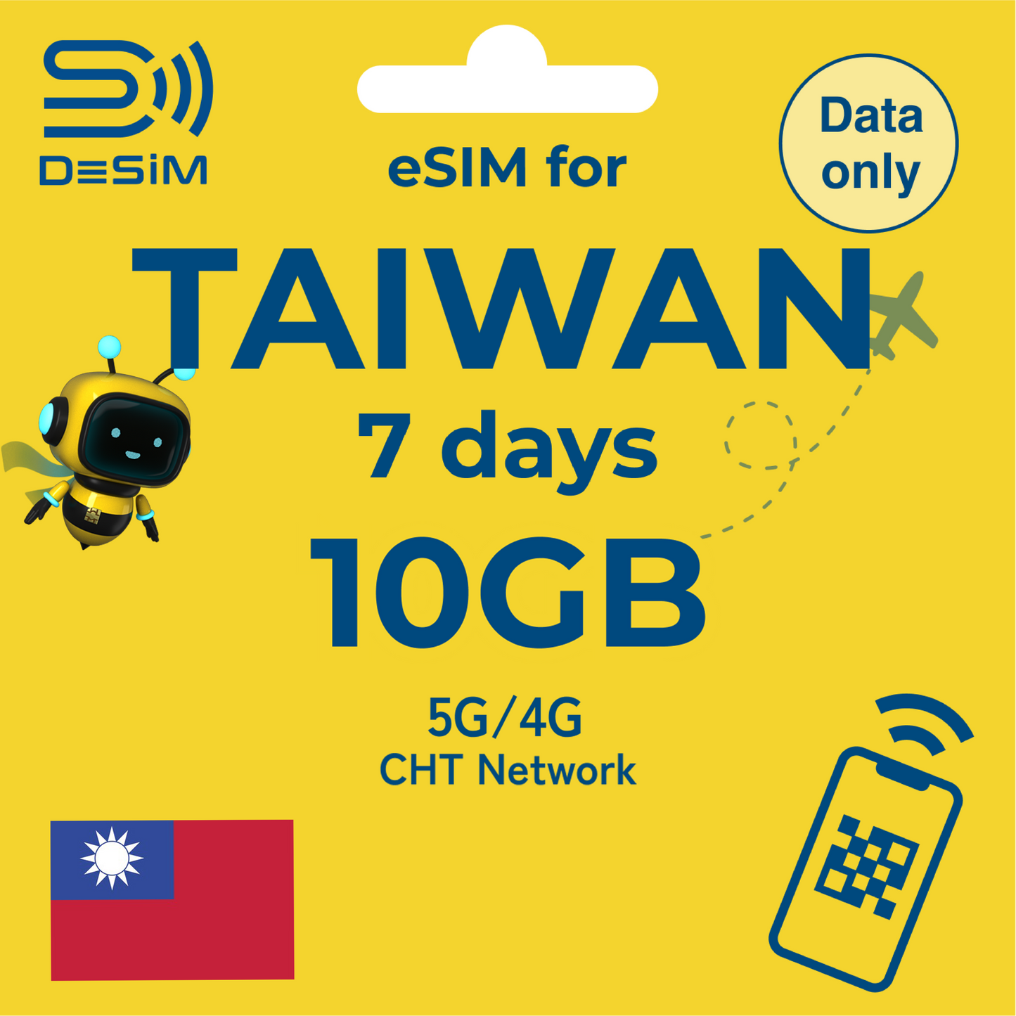 TAIWAN eSIM for Short TOTAL