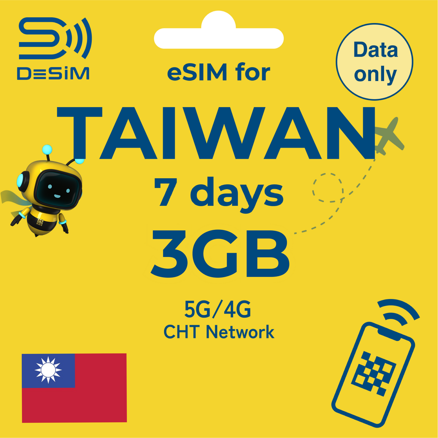 TAIWAN eSIM for Short TOTAL