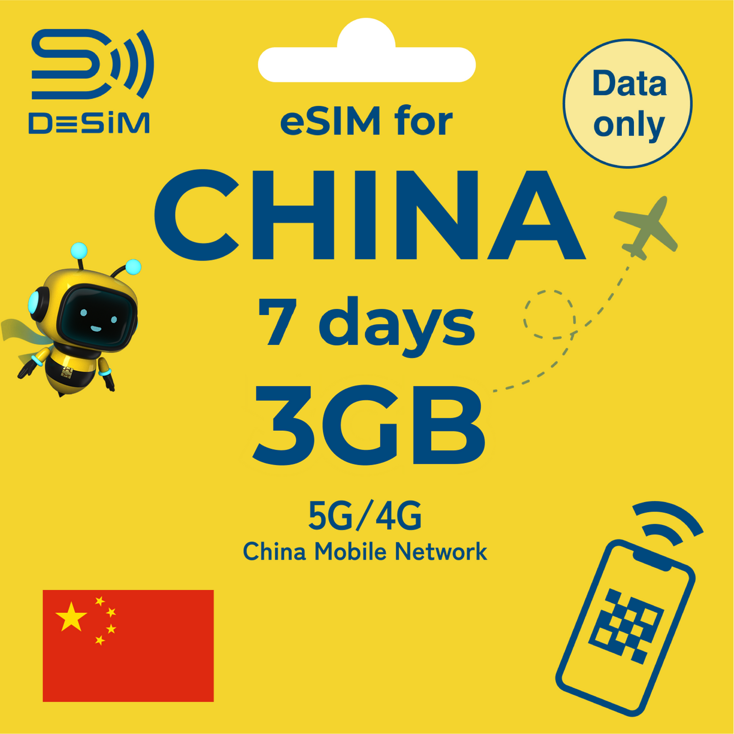 CHINA eSIM for Short