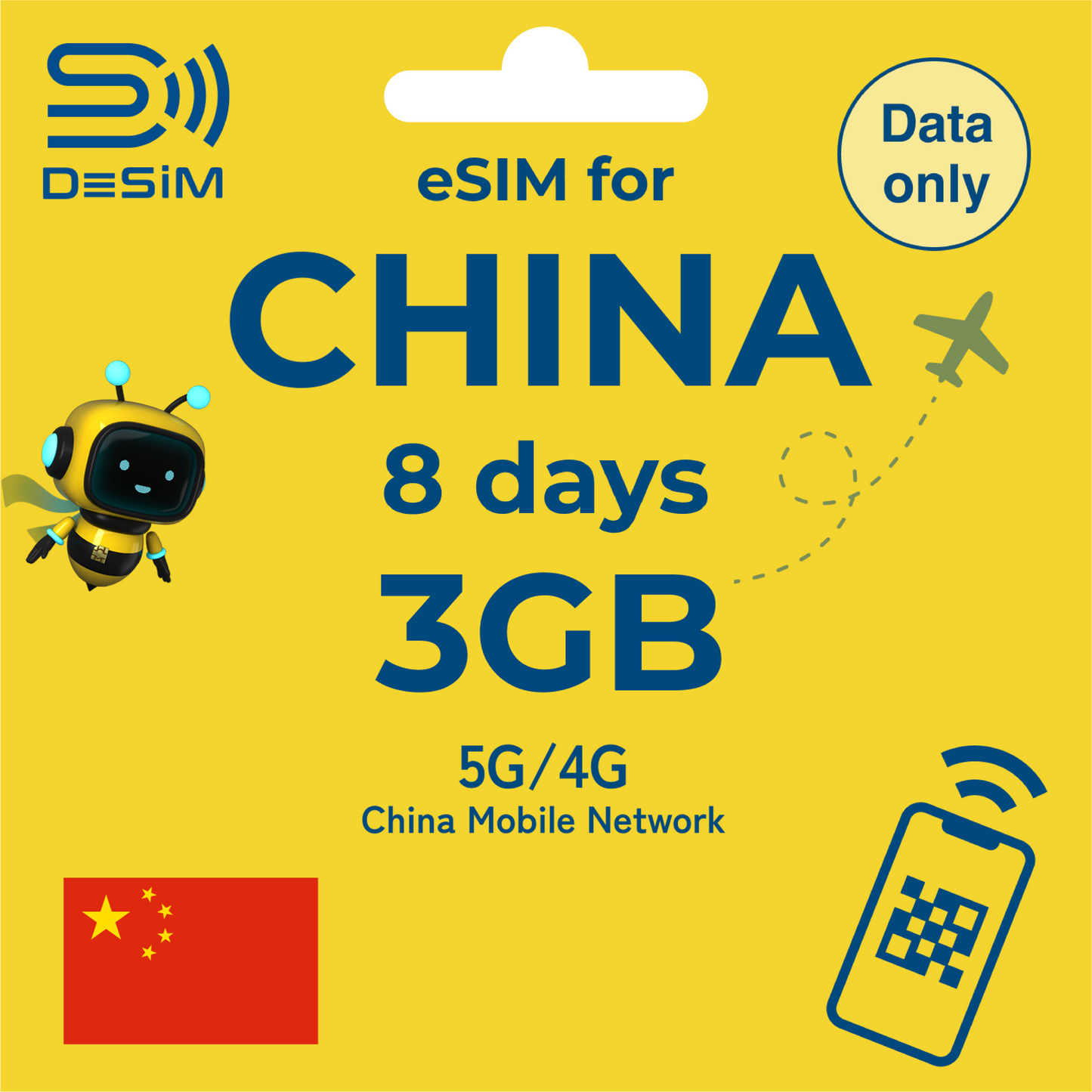 CHINA eSIM for Short