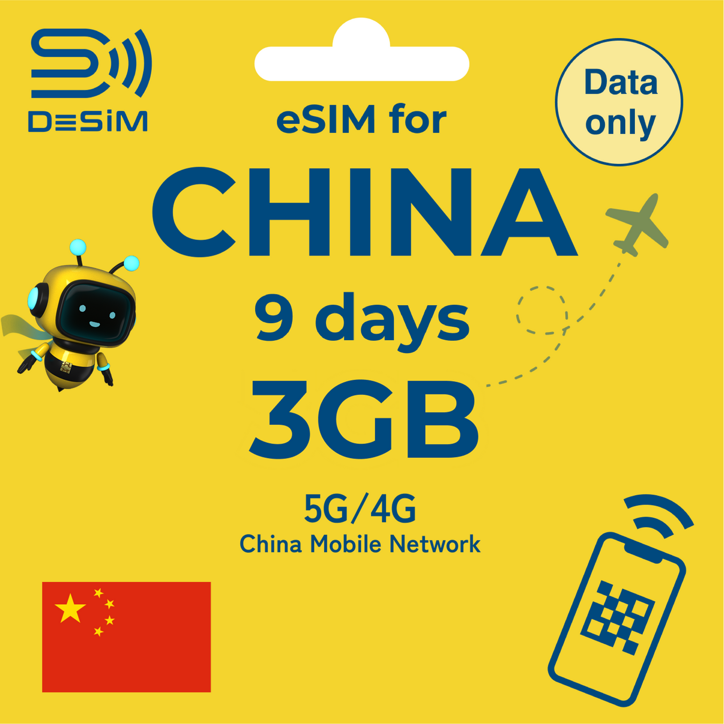CHINA eSIM for Short