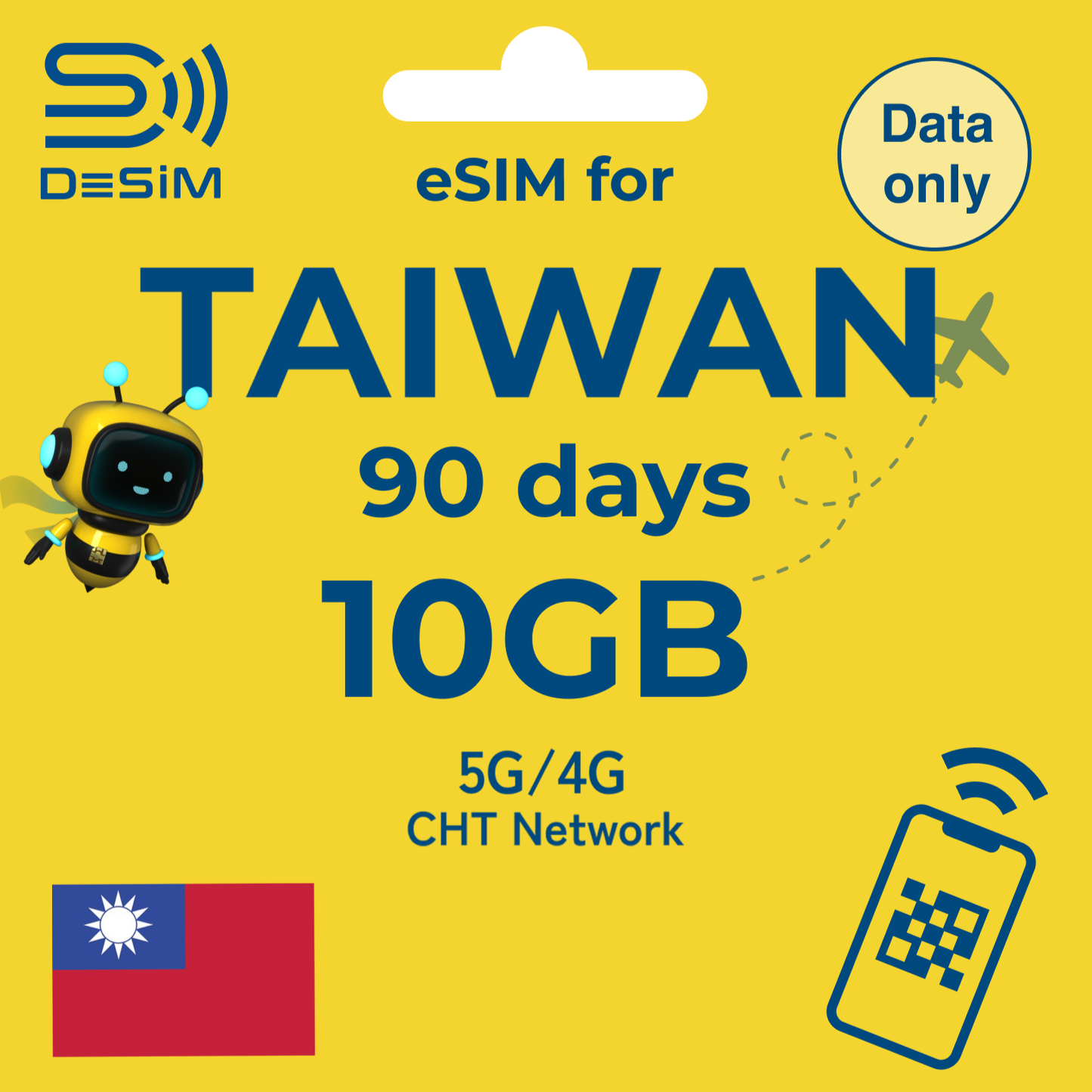 TAIWAN eSIM for Long Term